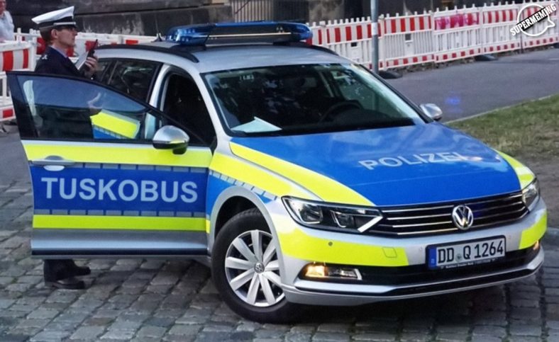 Tuskobus - niemiecki radiowóz