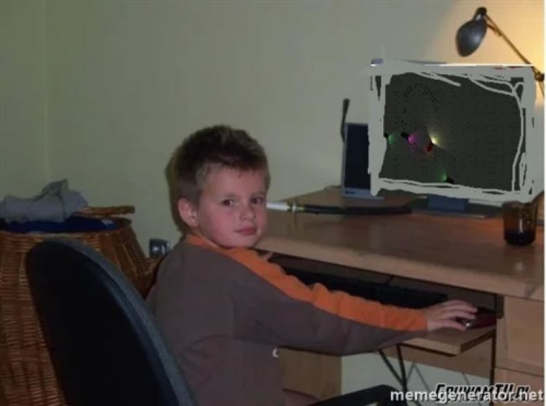 Mame nie teraz! Czysty mem