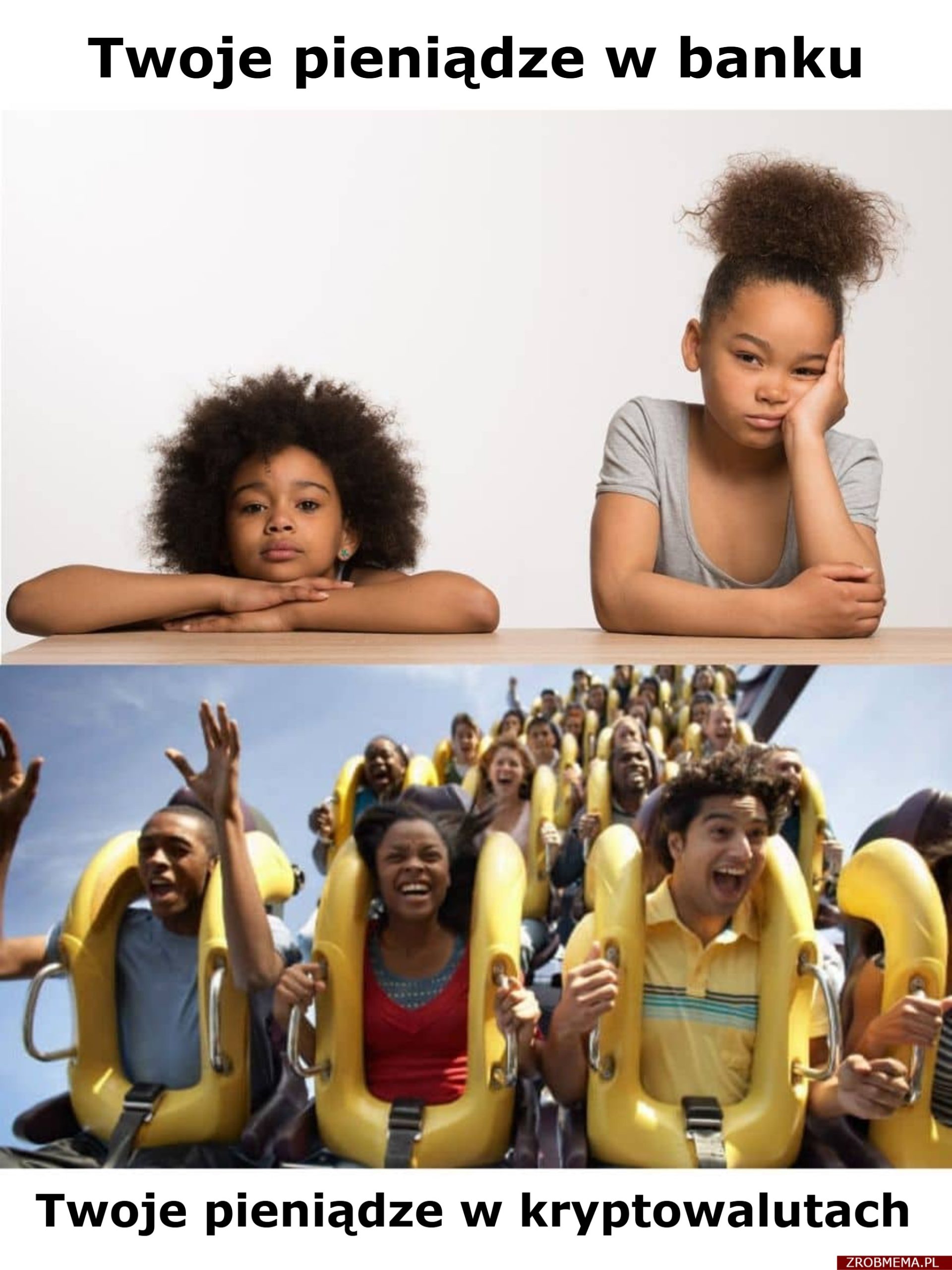Kryptowaluty to Rollercoaster