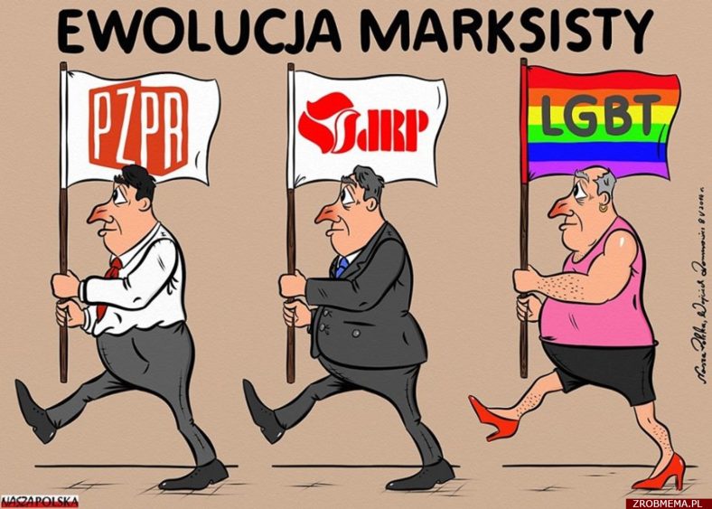 Ewolucja Marksisty - Meme