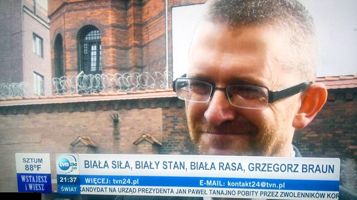 Biała siła, biały stan, biała rasa – Grzegorz Braun