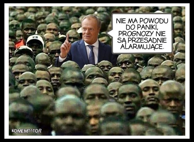 Tusk: Nie ma powodu do paniki, prognozy nie są przesadnie alarmujące