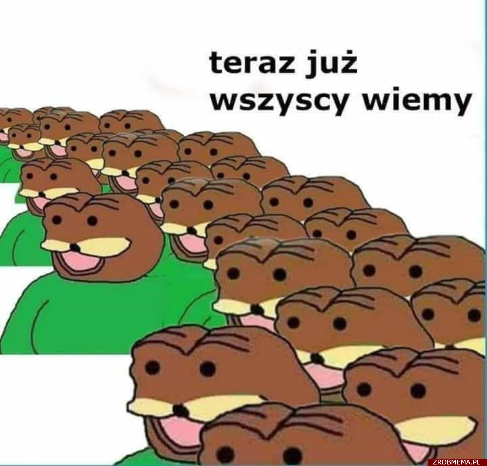 Teraz juz wszyscy wiemy