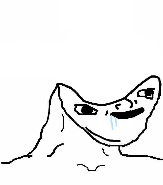 Brainlet Wklęsła Głowa – czysty szablon